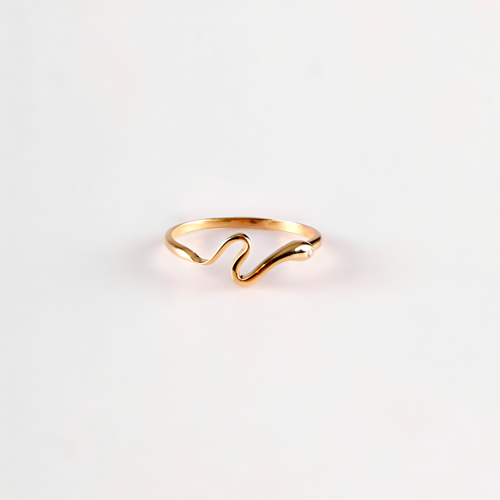 Gold Snake Ring | Timeless Elegance for Engagements & Special Occasions