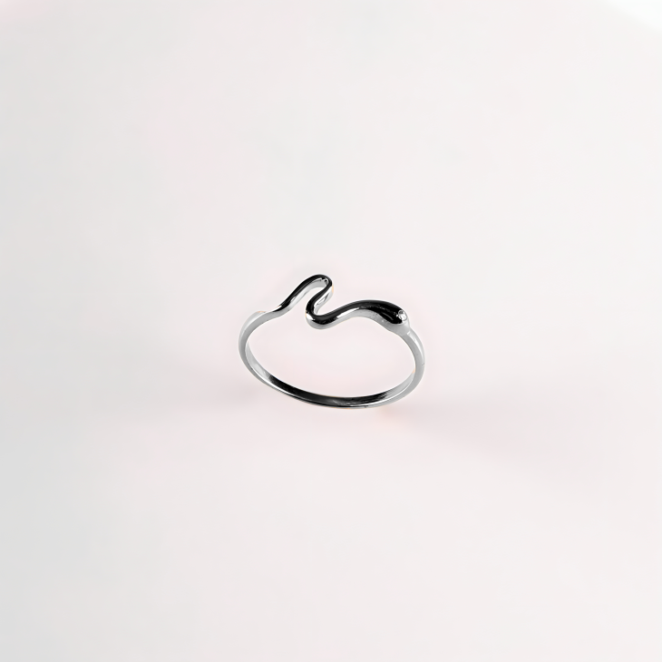 Gold Snake Ring | Timeless Elegance for Engagements & Special Occasions - Image 9