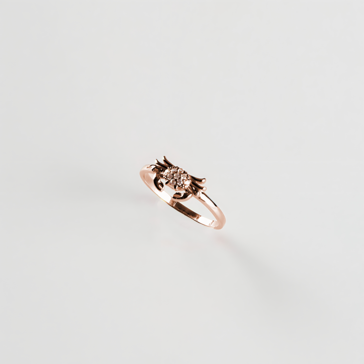 Gold Crab Ring | Timeless Elegance for Engagements & Special Days - Image 8
