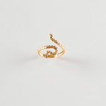 Gold Snake Ring | Timeless Elegance for Engagements & Special Occasions