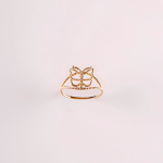 Gold Butterfly Ring | Elegant Handmade Design & Perfect Gift for Her