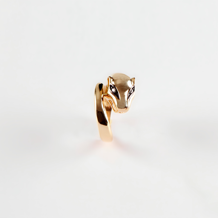 Gold Serpent Head Ring | Timeless Elegance & Perfect Gift for Special Occasions - Image 8