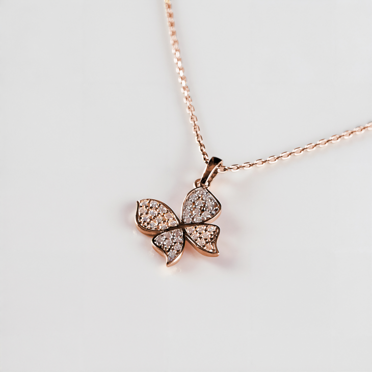 Gold Butterfly Necklace | Timeless Elegance & Perfect Gift for Women - Image 7
