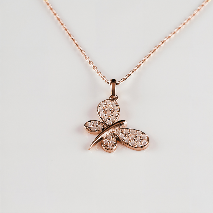 Gold Dragonfly Necklace | Timeless Elegance & Perfect Gift for Her - Image 5