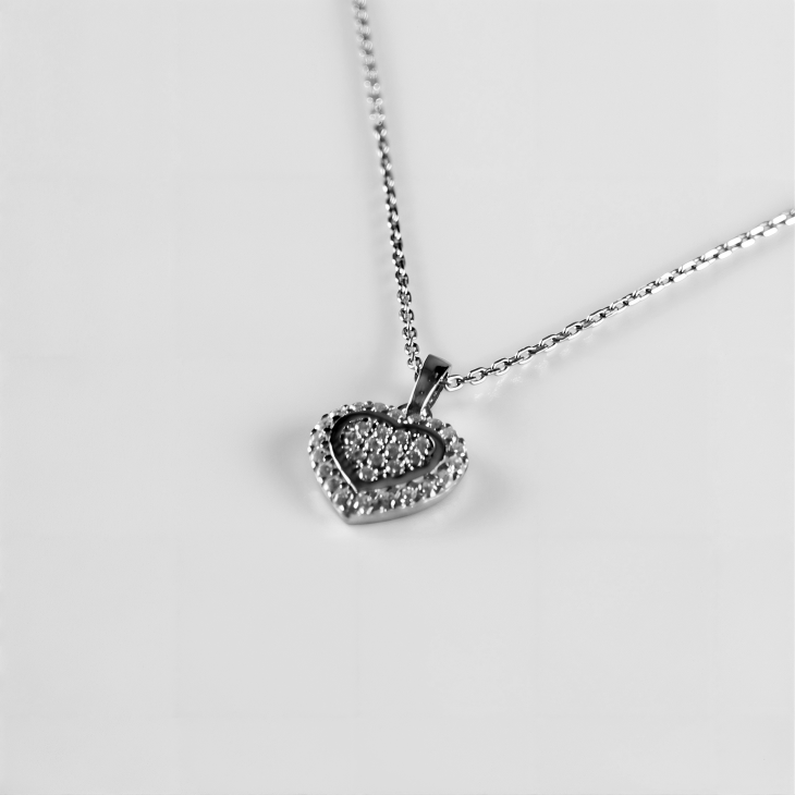 Heart Gold Necklace | Trendy & Romantic Gift for Women & Girls - Image 8