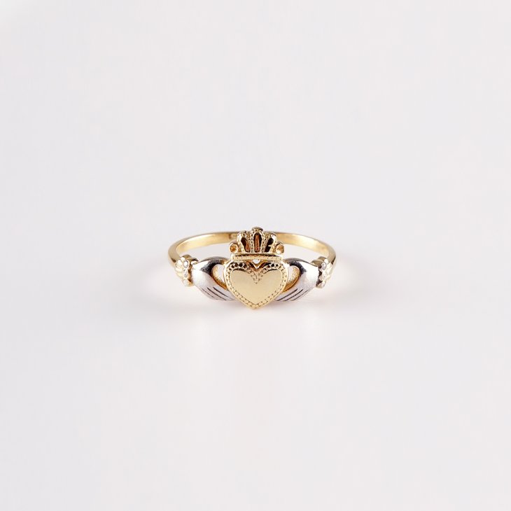 14K Solid Gold Claddagh Ring | Timeless Symbol of Love & Commitment - Image 5
