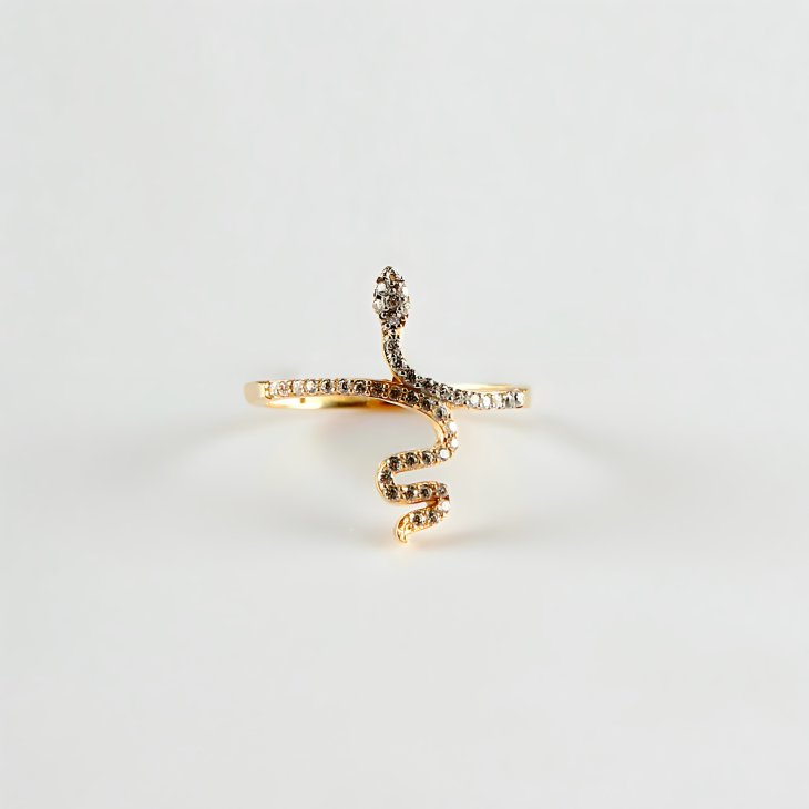 Gold Snake Ring | Timeless Elegance & Perfect Gift for Special Moments - Image 8