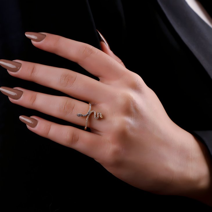 Gold Snake Ring | Timeless Elegance & Perfect Gift for Special Moments - Image 2