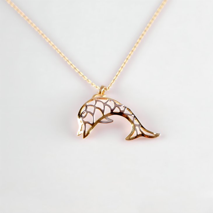 Gold Dolphin Necklace | Timeless Elegance & Perfect Gift for Women