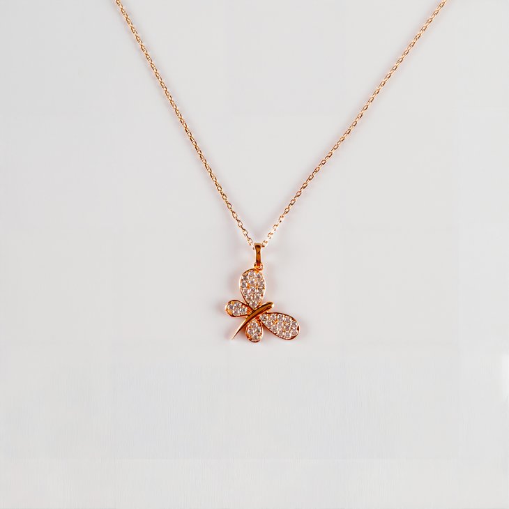 Gold Dragonfly Necklace | Timeless Elegance & Perfect Gift for Her - Image 8