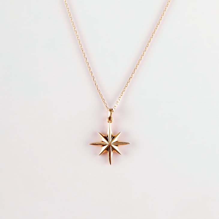 Gold Star Necklace | Minimalist North Star Design for Everyday & Special Occasions - Image 7