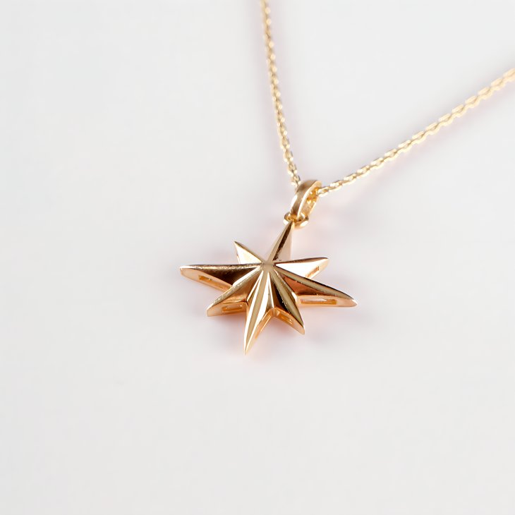 Gold Star Necklace | Minimalist North Star Design for Everyday & Special Occasions - Image 8
