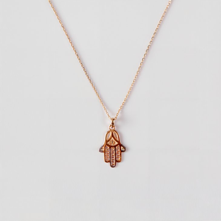 Gold Hamsa Hand Necklace | Timeless Elegance & Perfect Gift for Women - Image 6