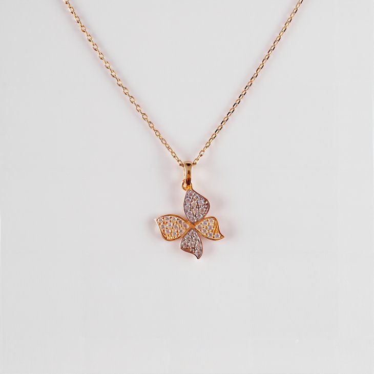 Gold Butterfly Necklace | Timeless Elegance & Perfect Gift for Women - Image 5