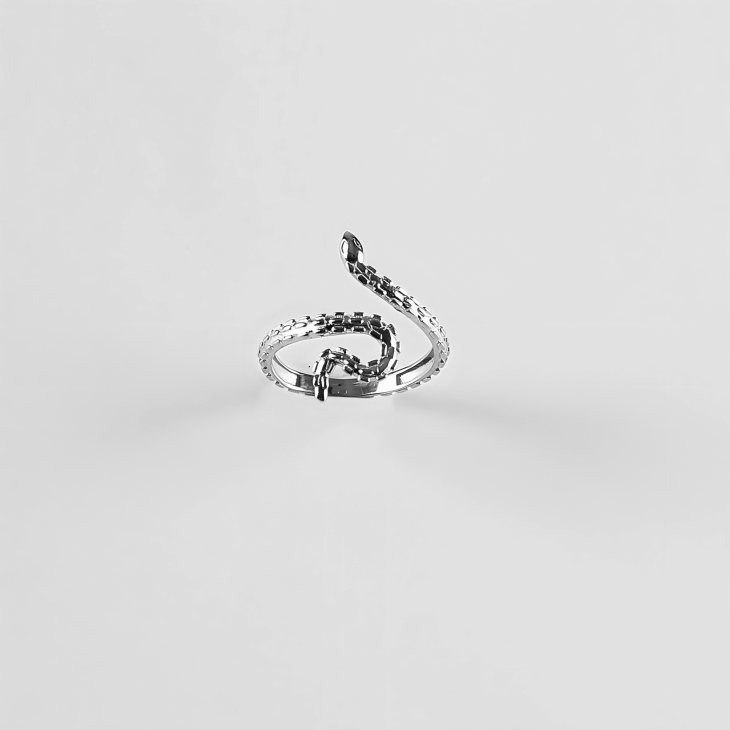 Gold Snake Ring | Timeless Elegance for Engagements & Special Occasions - Image 8