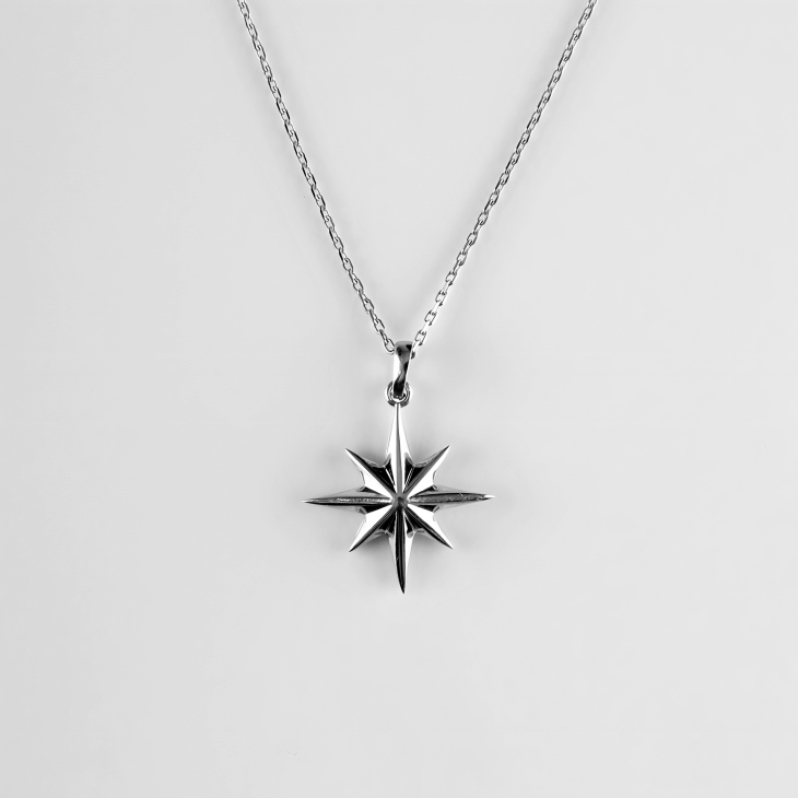 Gold Star Necklace | Minimalist North Star Design for Everyday & Special Occasions - Image 5
