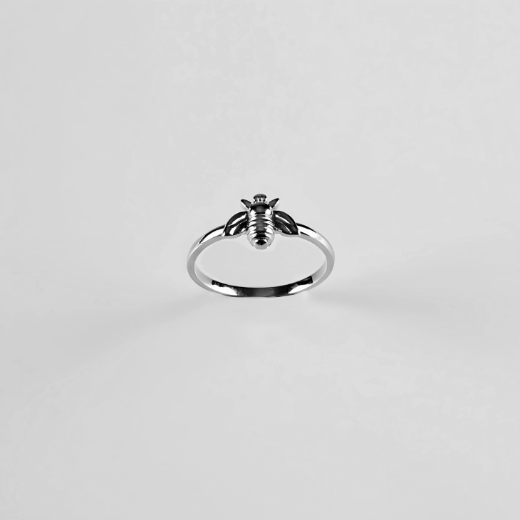 14K Gold Bee Ring | Timeless Elegance & Perfect Gift for Engagements & Anniversaries - Image 7