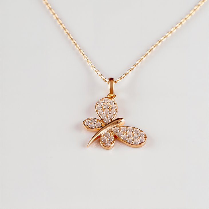 Gold Dragonfly Necklace | Timeless Elegance & Perfect Gift for Her