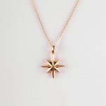 Gold Star Necklace | Minimalist North Star Design for Everyday & Special Occasions