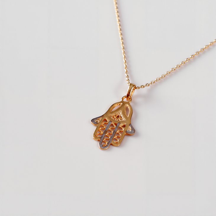 Gold Hamsa Hand Necklace | Timeless Elegance & Perfect Gift for Women