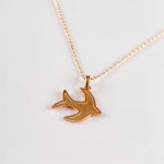 Gold Bird Necklace | Romantic & Fashionable Gift for Women & Girls